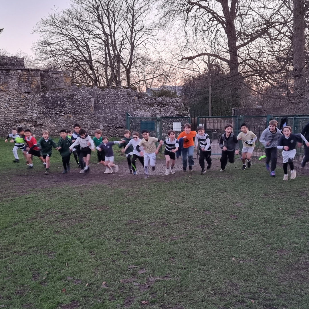 Boys on  Sports field