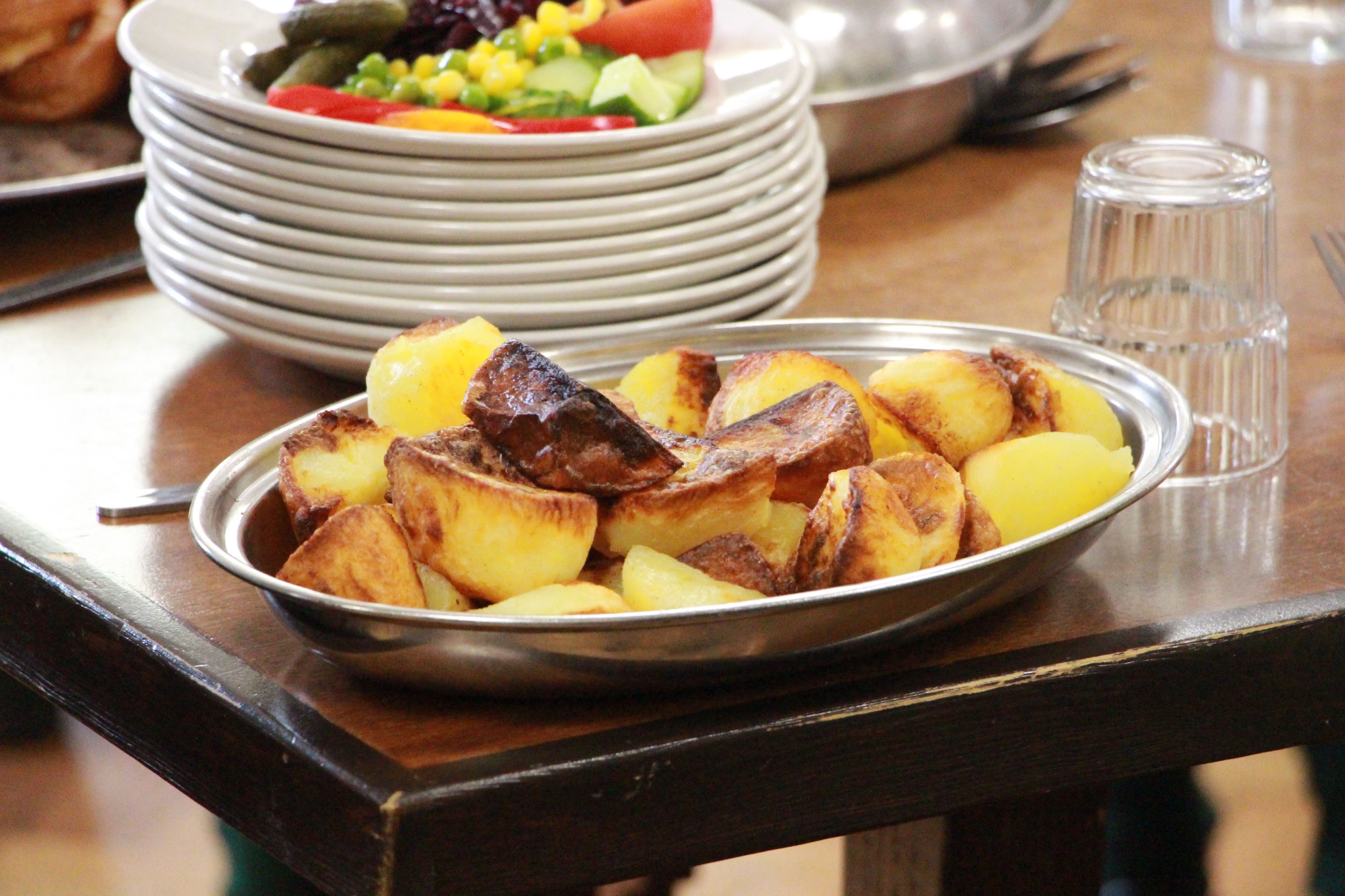 Roast potatoes