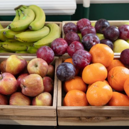 Bowls of fruit